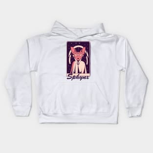 Mystic Sphynx Cat Kids Hoodie